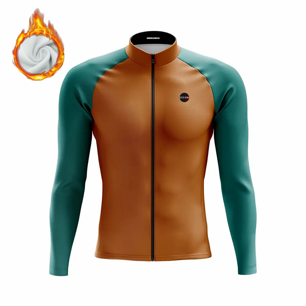 Winter Cycling Men's Long Slee - Cycling Gear Brands 评论和价格