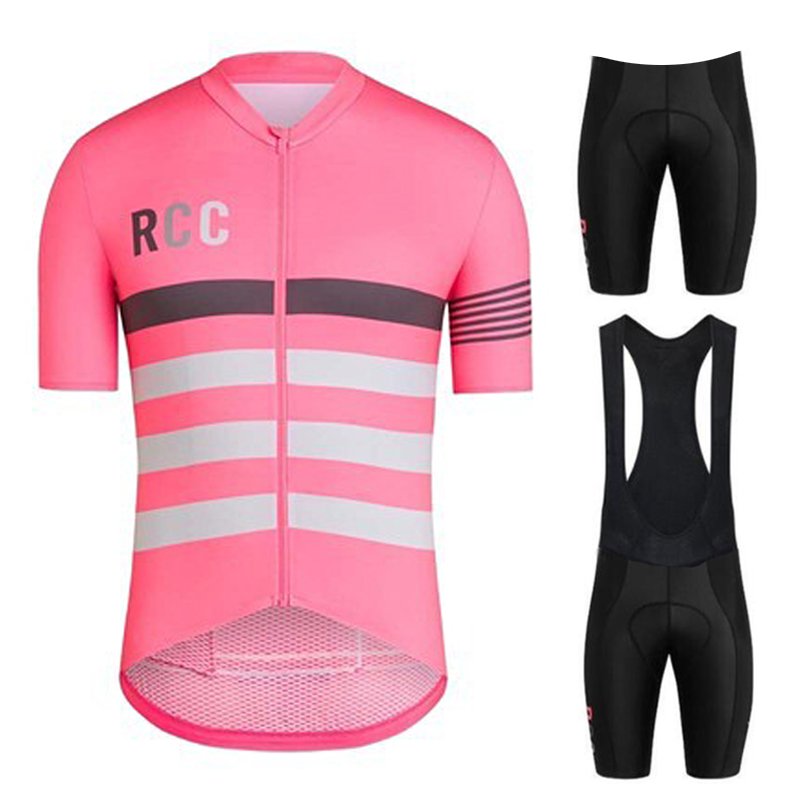 Pink RCC Cycling Jersey Set Sh - Cycling Gear Brands 评论和价格